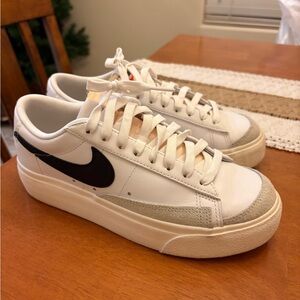 Nike Blazer Platform Sneakers US 7.5